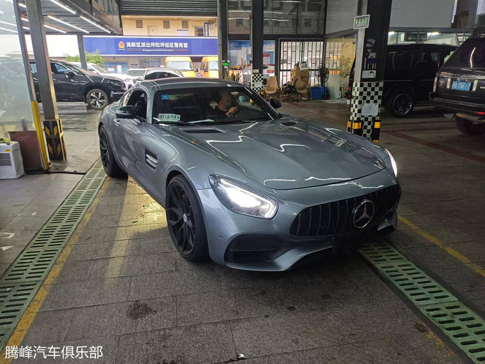 超跑维修：奔驰 AMG GT S跑车挂挡故障维修
