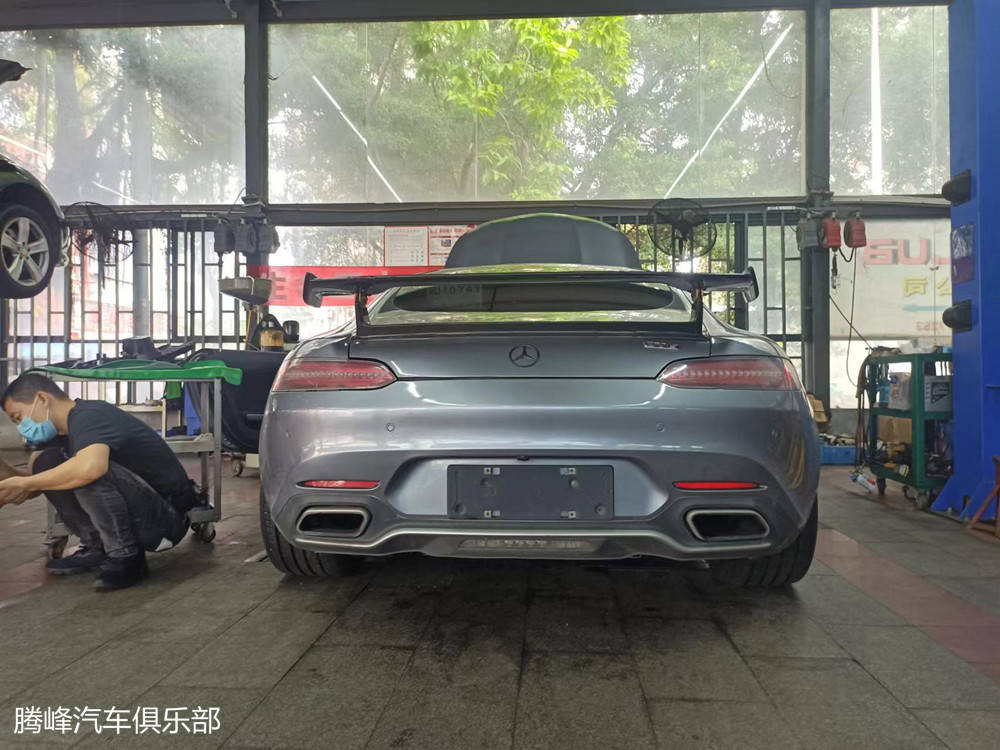 超跑维修：奔驰 AMG GT S跑车挂挡故障维修
