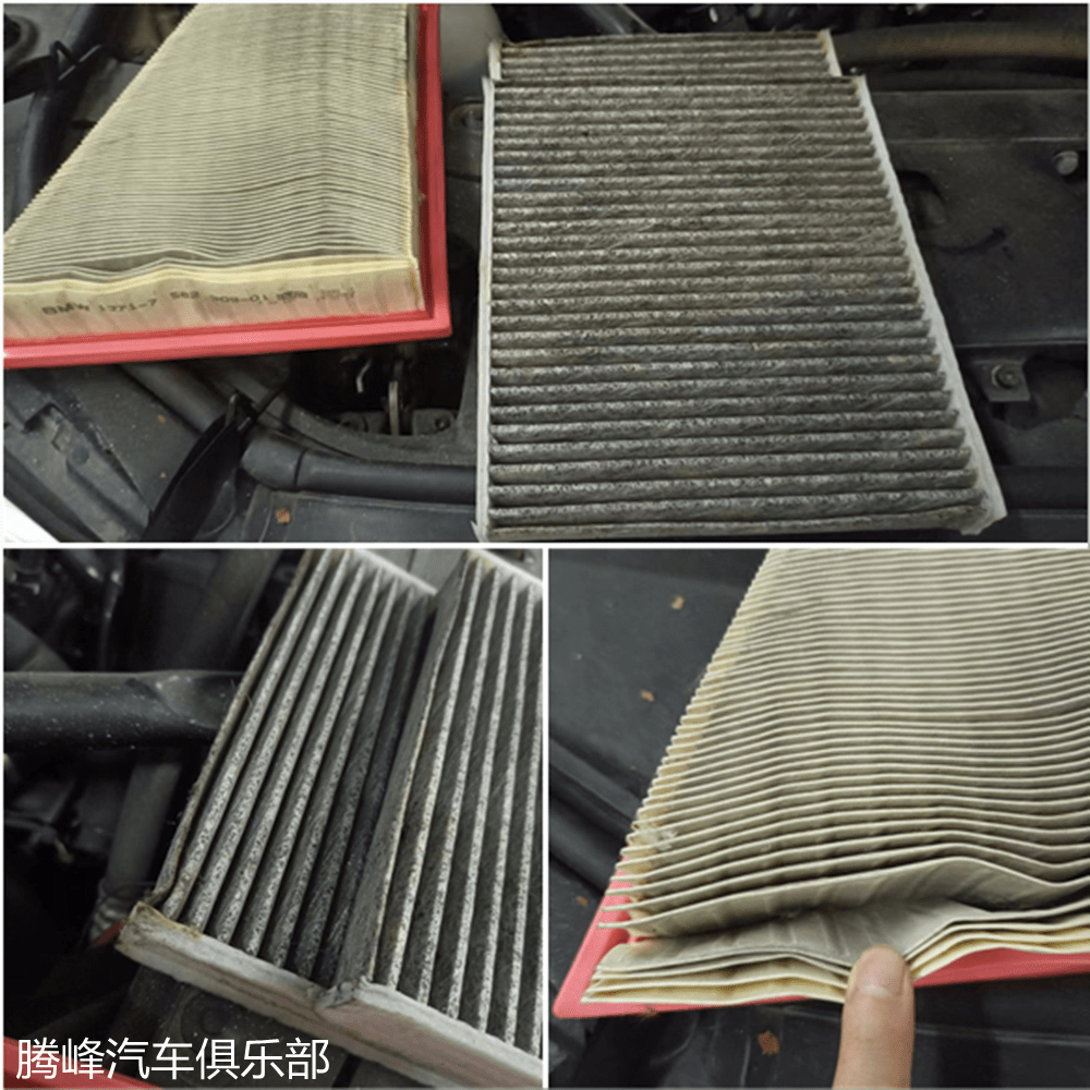 宝马维修与保养-宝马5系常规保养更换机油三滤记录